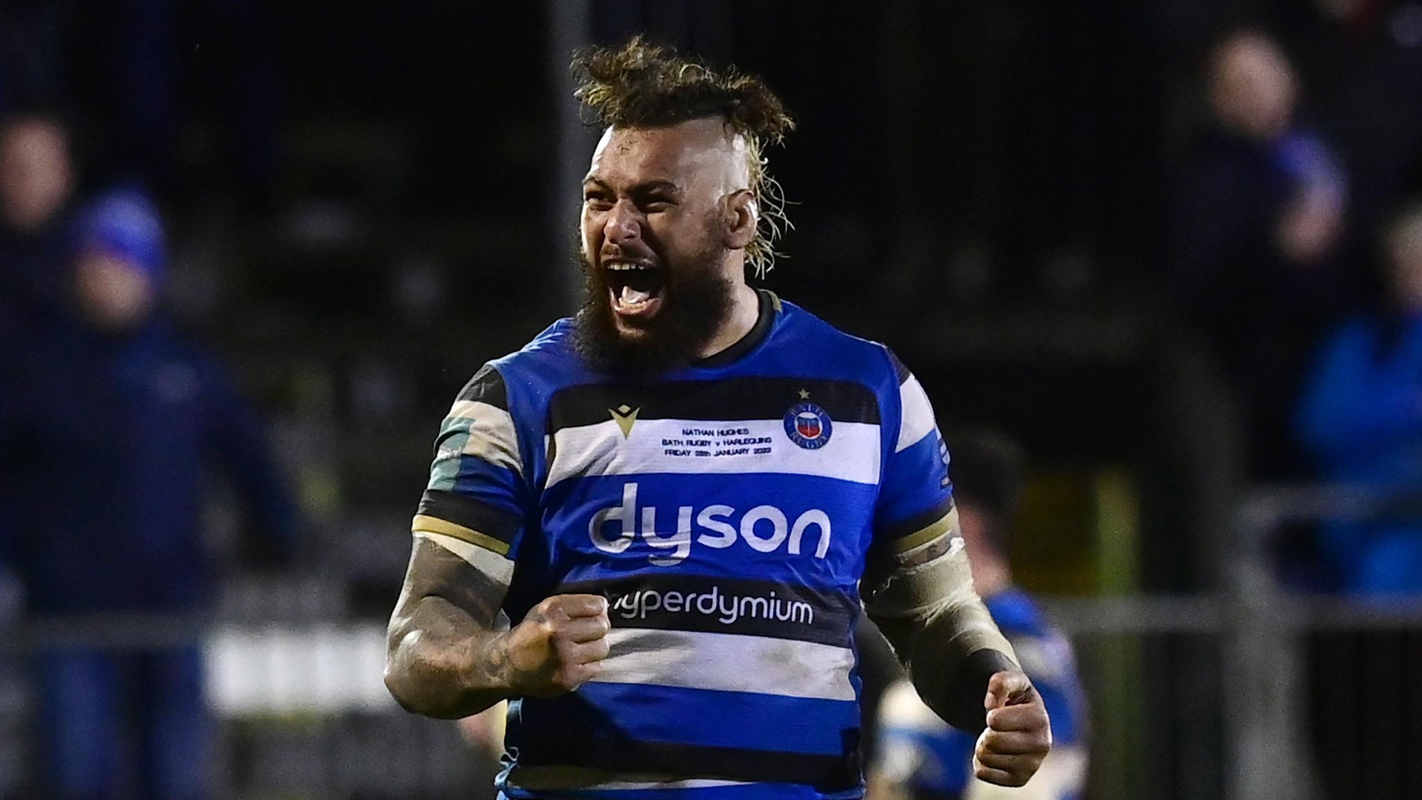 Premiership: Bath 21-17 Harlequins - Will Muir tries help hosts win - BBC Sport