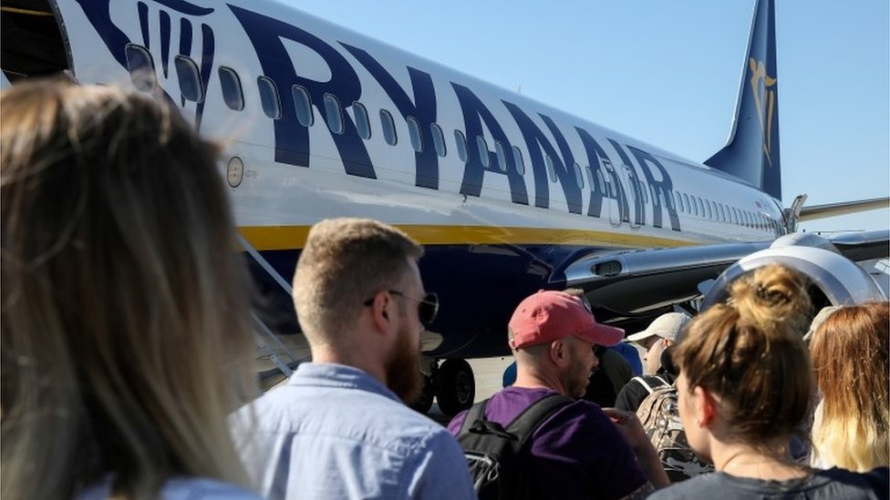 Пассажиры Ryanair