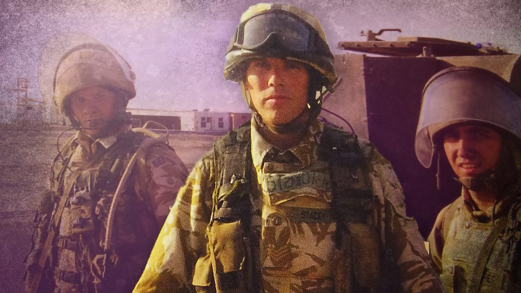 Iraq War: The helmet that saved a Black Watch soldier's life