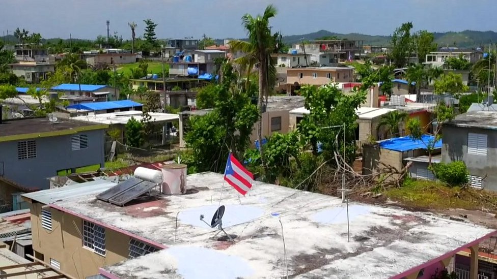 Imágenes de dron de Puerto Rico