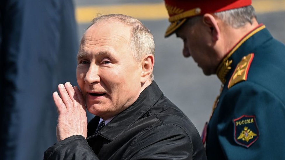Vladimir Putin el pasado 9 de mayo.