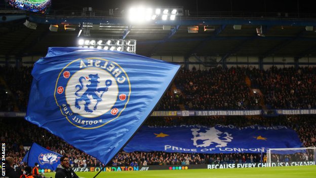 Bandera del equipo Chelsea