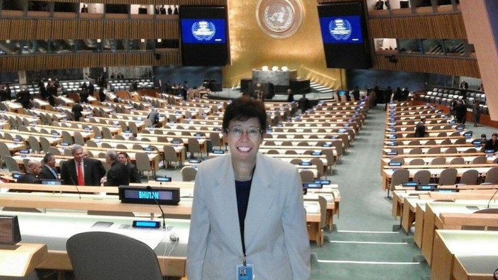 Франческа Ди Джованни в ООН