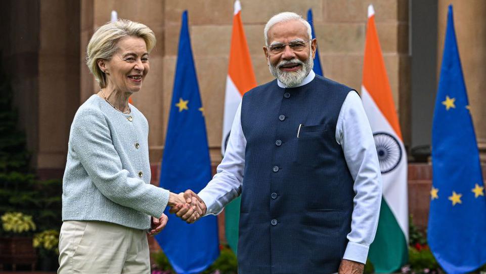 Ursula von der Leyen: EU Commission chief says free trade deal with India could come this year