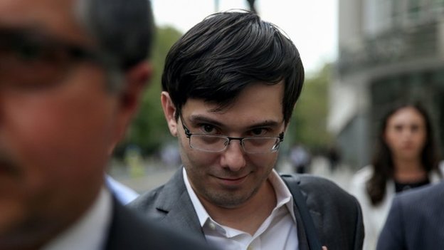 Shkreli estaba en libertad bajo fianza desde 2015. shkreli