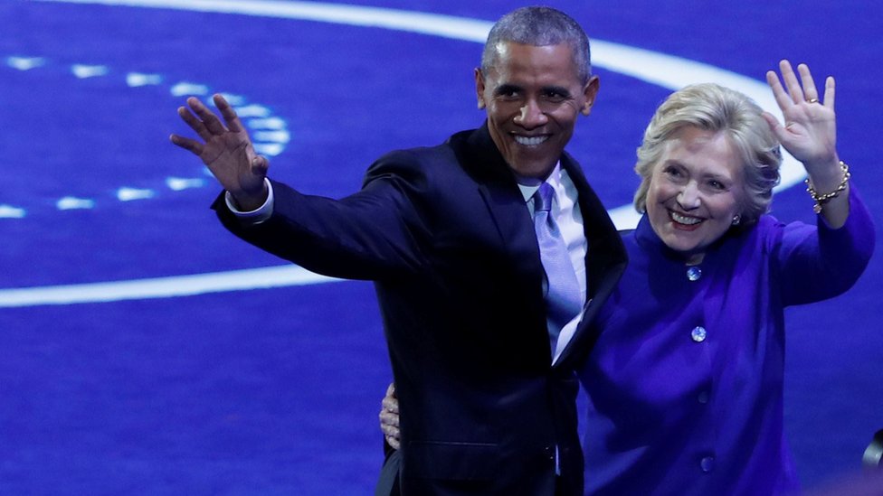 Barack Obama 'Nobody more qualified than Hillary' BBC News