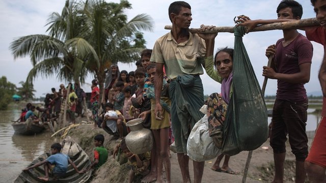 Беженцы рохинджа