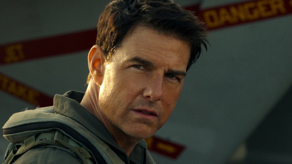 Tom Cruise en la nueva película Top Gun: Maverick