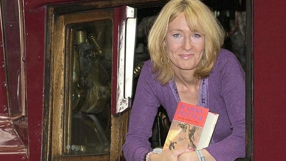 JK Rowling and Harry Potter novel