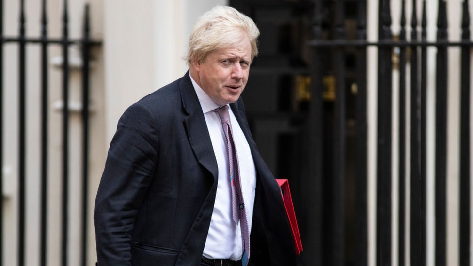 Ministar spoljnjih poslova Boris Džonson podneo je ostavku