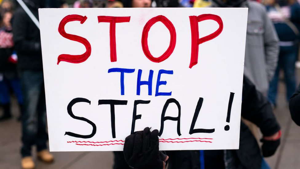 Stop the Steal sign