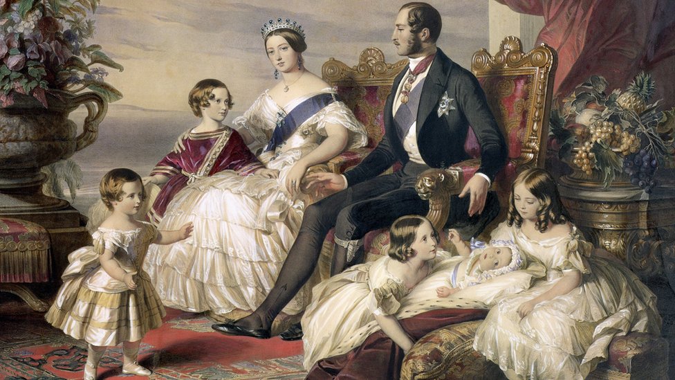 Королева Виктория и ее семья