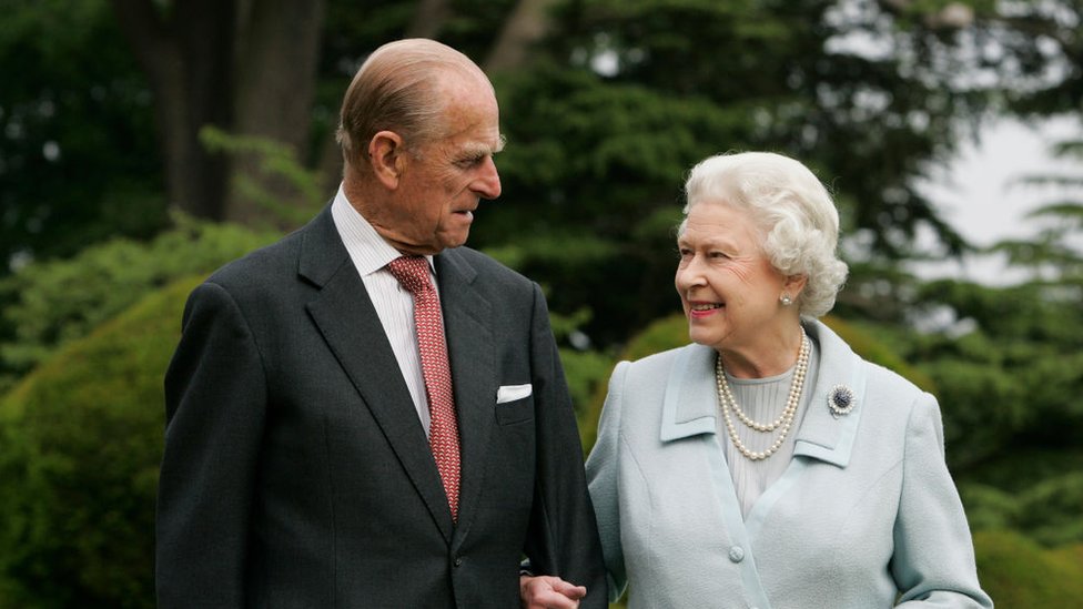 الملكة إليزابيث والأمير فيليب عام 2007