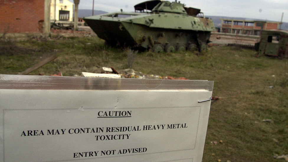 Uništen tenk na Kosovu