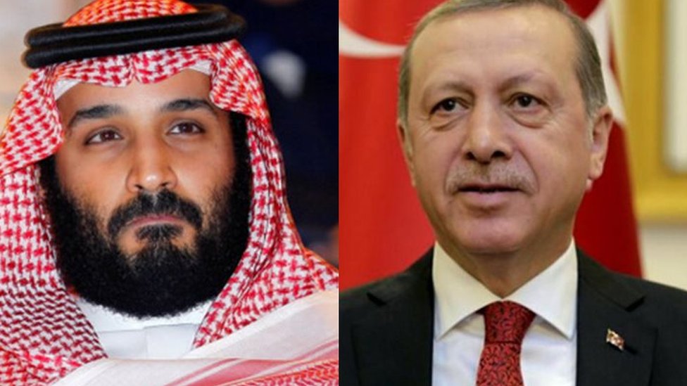 اردوغان وبن سلمان