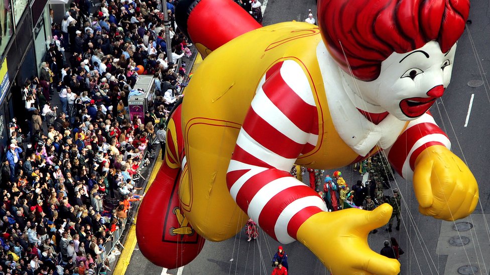 Creepy Clown Craze Mcdonald S Mascot To Limit Appearance Bbc News