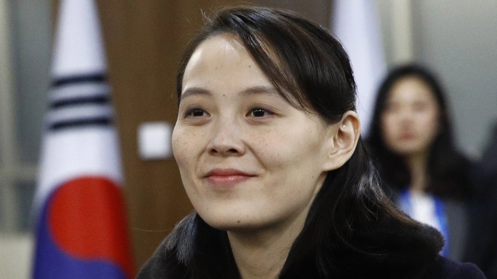 Kim Yo-jong, hermana del líder norcoreano Kim Jong-un.