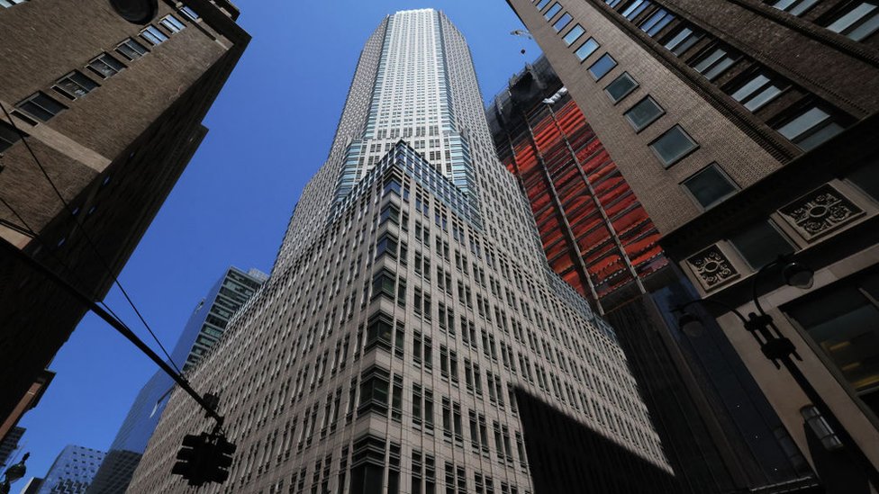La sede principal de JP Morgan en Nueva York.