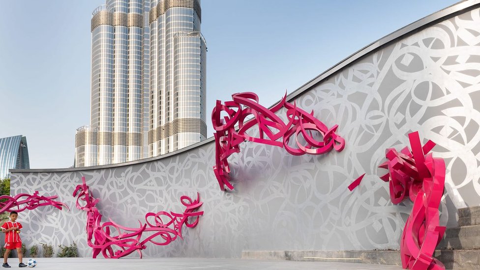 Скульптура Эль Сида для Дубайской оперы