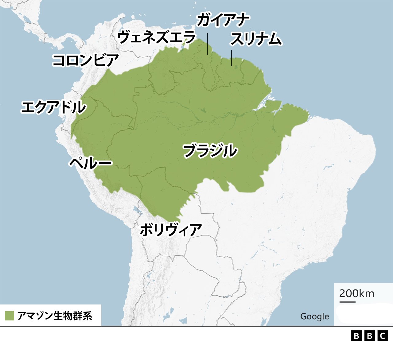 熱帯雨林の地図 Environments Of Habitat