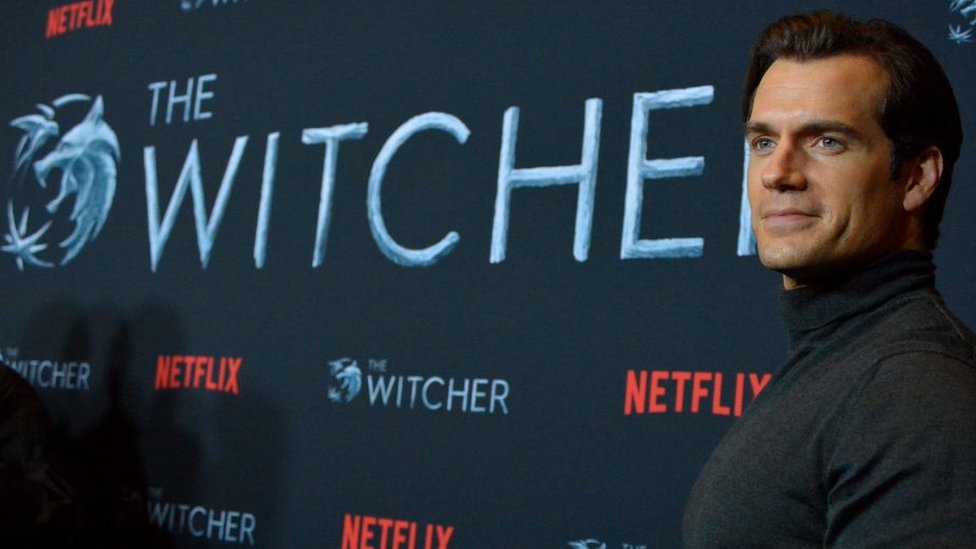 Cavill en el estreno de una de las temporadas de The Witcher.