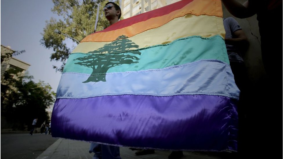 صورة تعود لربيع عام 2013 في مسيرة لمناهضة رهاب المثلية