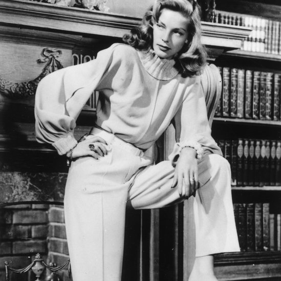 Inteligentes, misteriosas, seguras de sí mismas, como Lauren Bacall. Lauren Bacall
