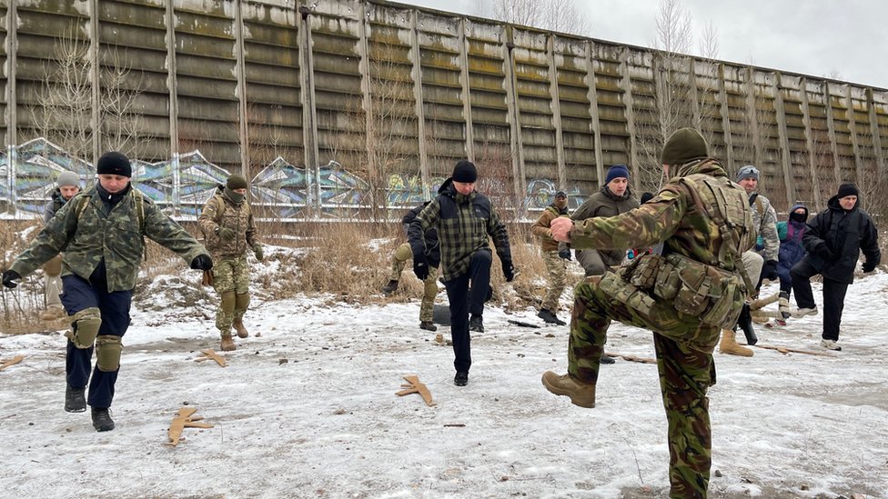 Ukrainians receive training