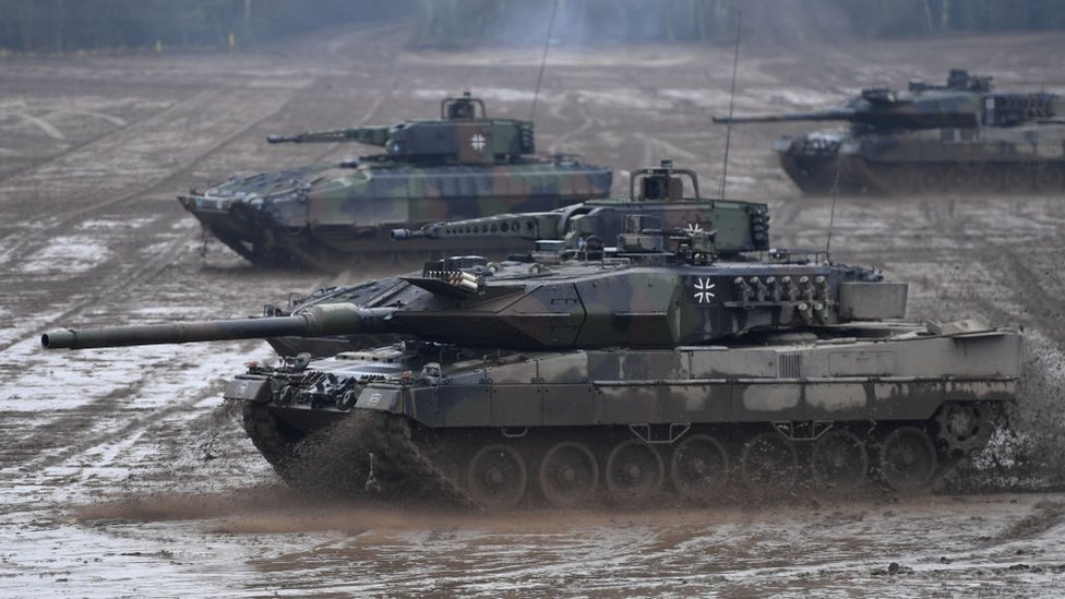 Tanque de la Bundeswehr.