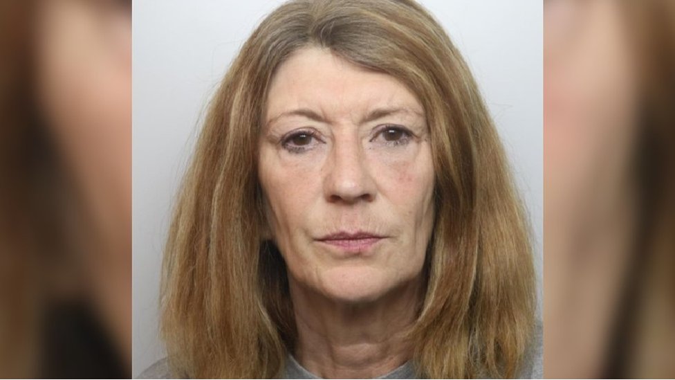 Mugshot of Corinna Smith in the boiling water murder case