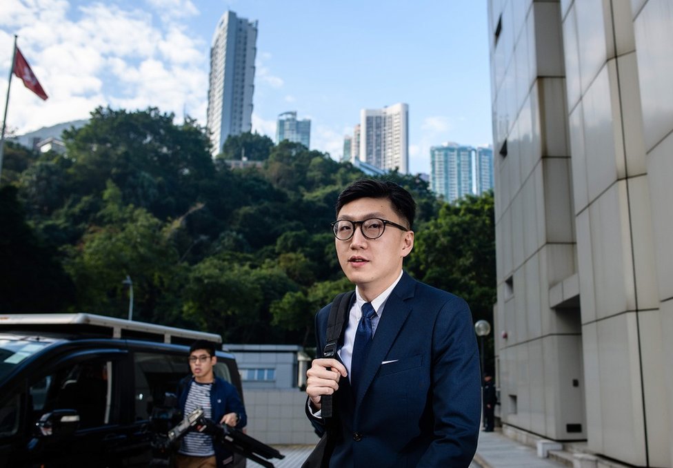 梁天琦雖然在2018年已被判入獄，但他的理念和口號，仍然影響著翌年爆發的香港示威（2018年資料照片）。