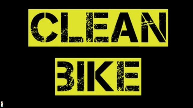 'Clean Bike' graphic
