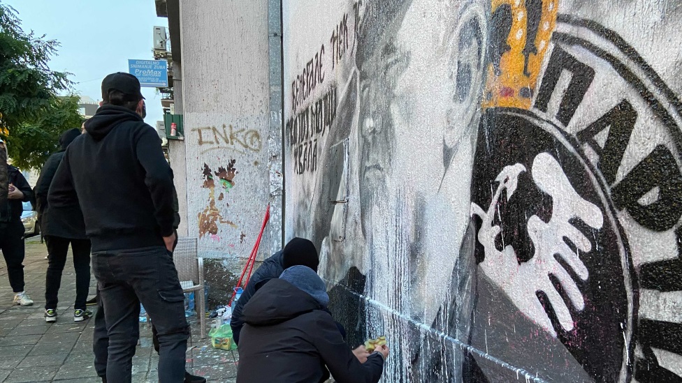 mural, Ratko Mladić