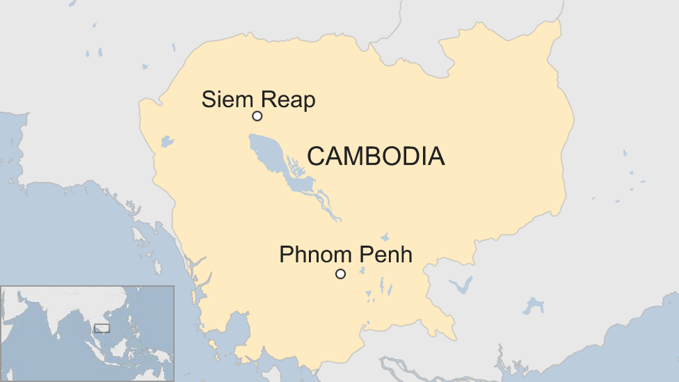 Peta Siem Reap