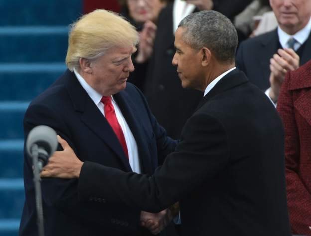 Трамп и Обама