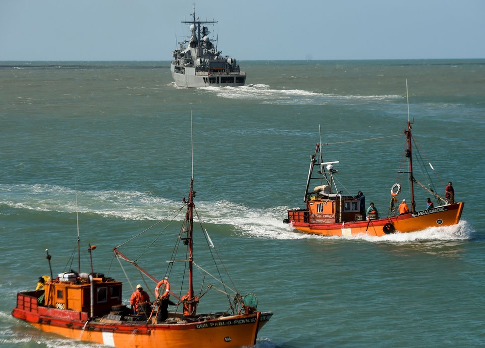 Los tripulantes habían recibido una dura formación para poder sobrevivir en condiciones extremas. Barcos argentinos