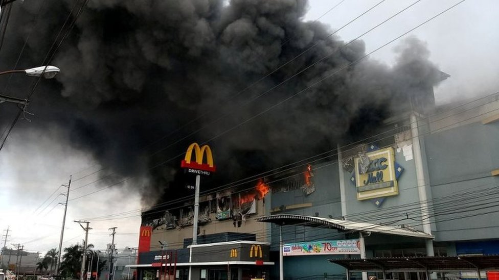 Philippines Mall Fire At Least 37 Feared Dead In Davao c News