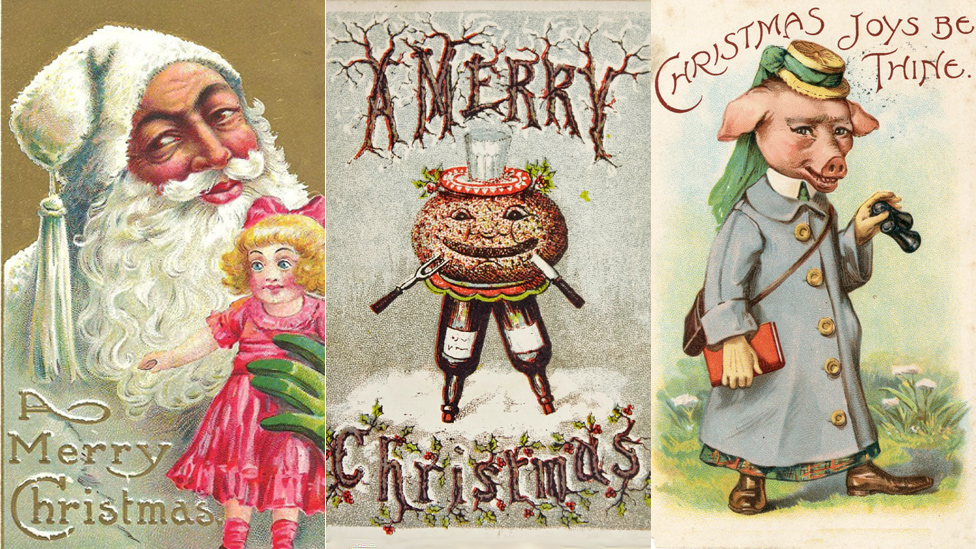 Рождественские открытки