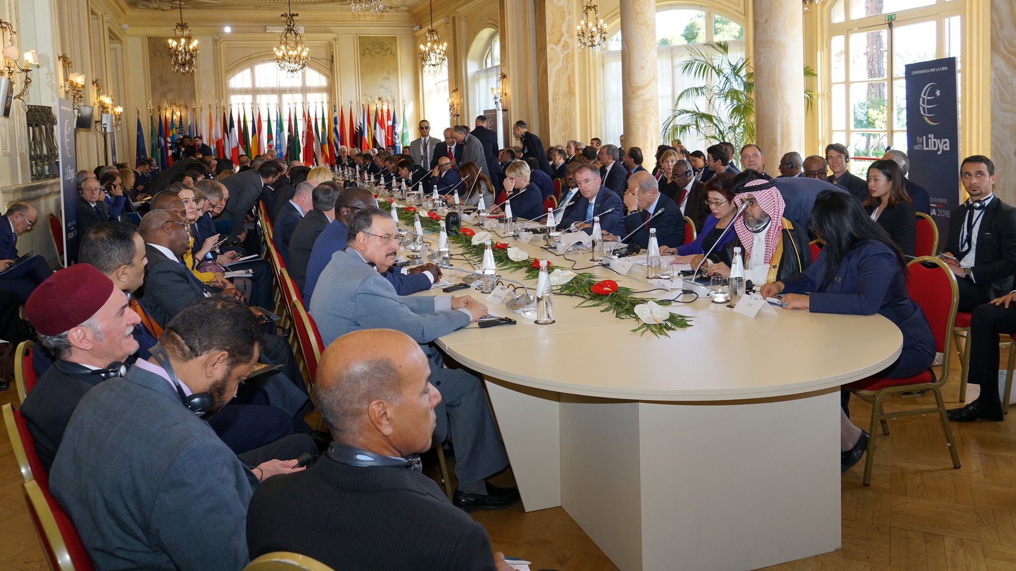 مؤتمر باليرمو في إيطاليا بشأن ليبيا