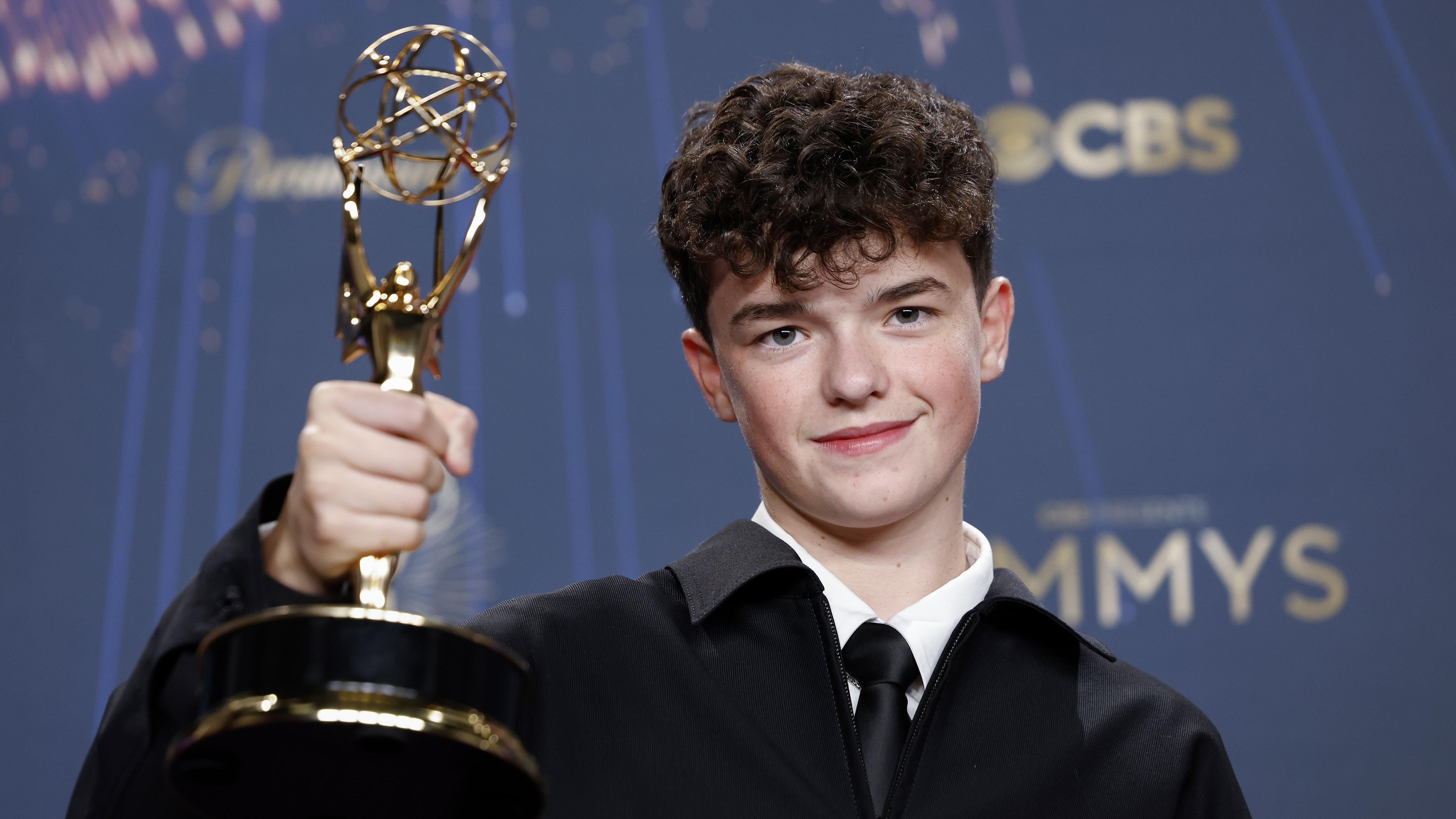 Adolescence star Owen Cooper makes Emmys history as youngest ever male  winner