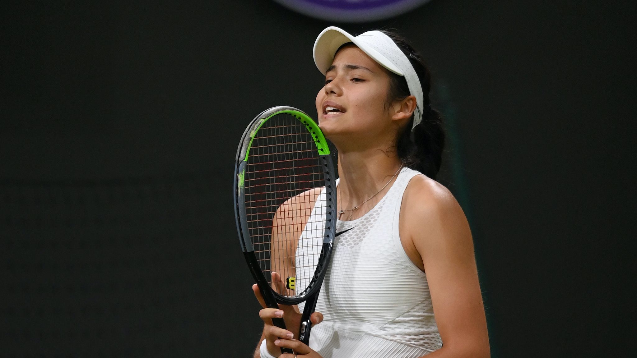 Wimbledon 2021: Emma Raducanu retires from fourth-round match