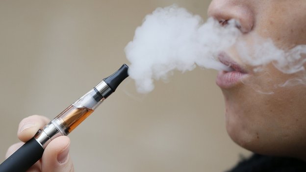 E cigarette may become available on NHS BBC News