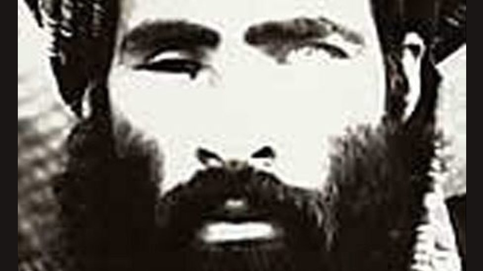 The Taliban leader is believed to have suffered a shrapnel wound to his right eye in the 1980s