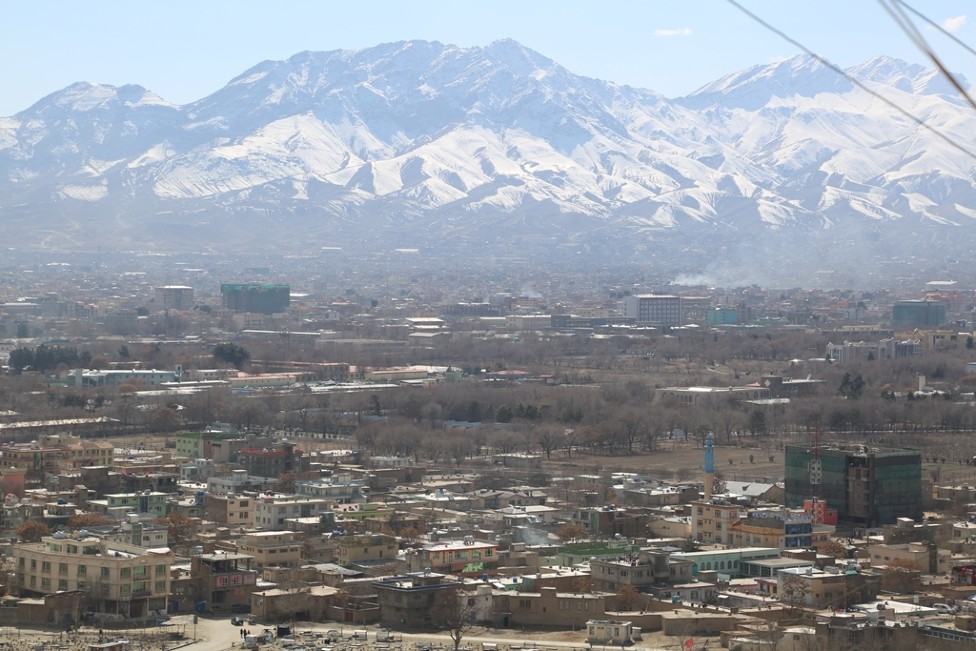 Una vista de Kabul