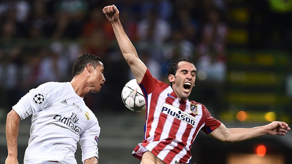 Ronaldo y Godín