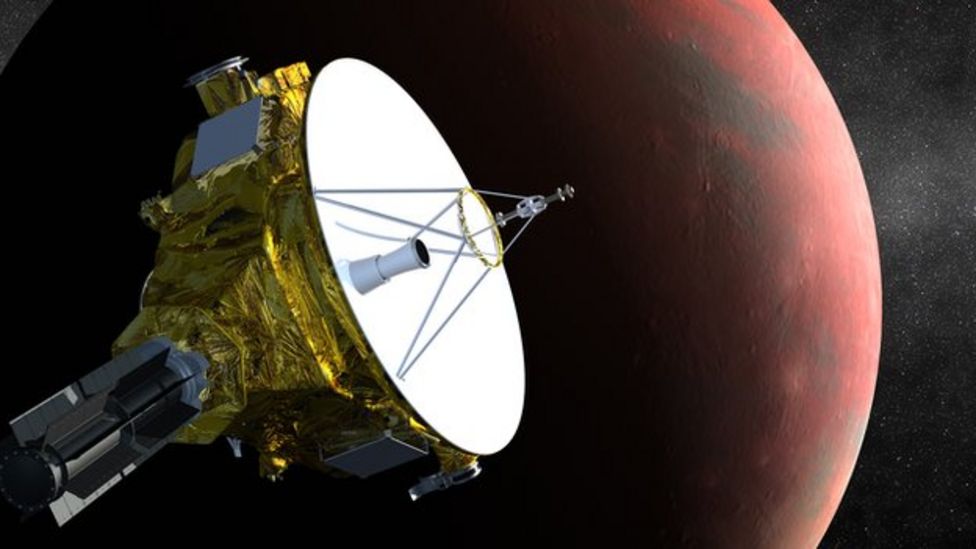 Animación de la sonda New Horizons