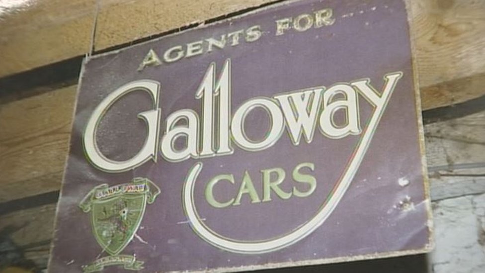Знак автомобилей Галлоуэй