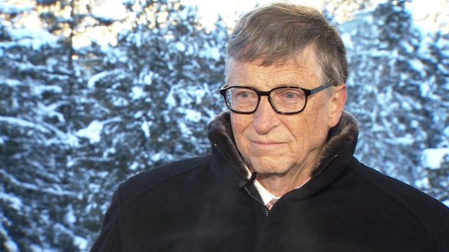 Bill Gates in Davos