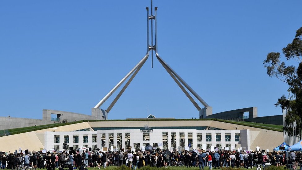 Aide fired after Parliament House 'sex videos' shock Australia