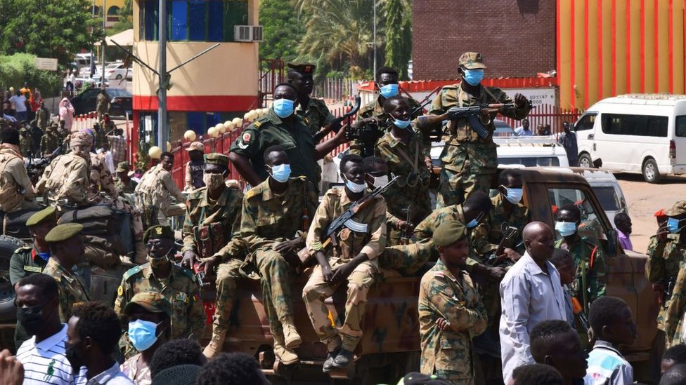 Despliegue de personal militar a Sudán